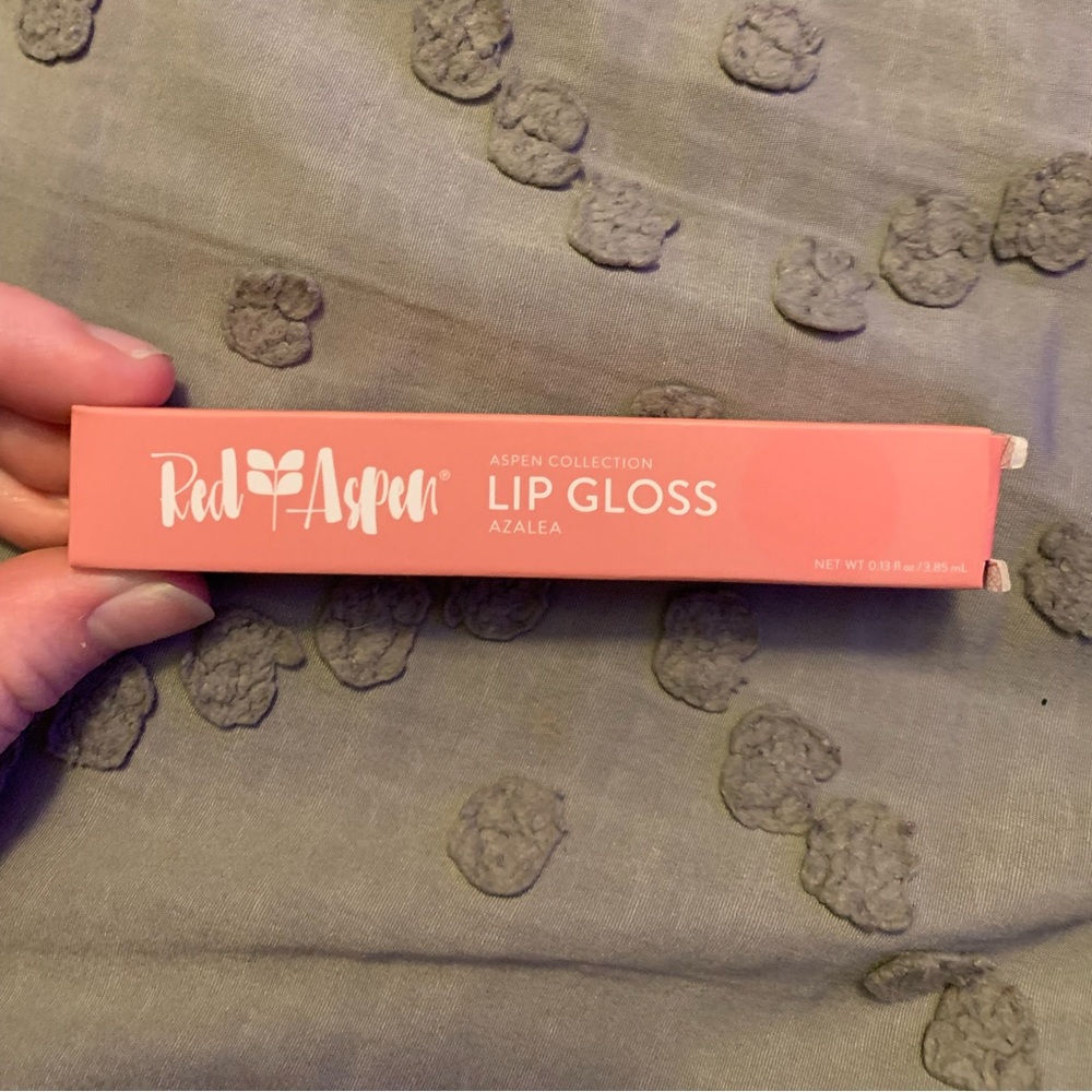 Red Aspen Lip Gloss in “Azalea”